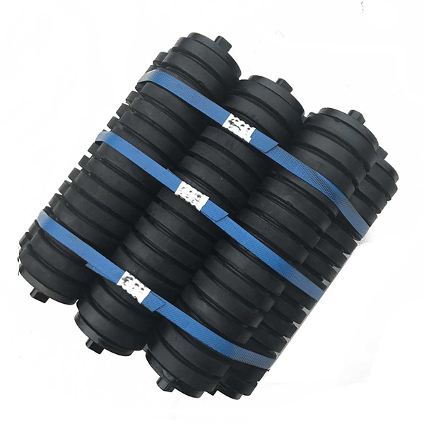 Impact conveyor roller